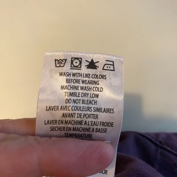 Gramicci Button Pants Purple Zipper Ankle Detail Size 14 - Picture 7 of 13